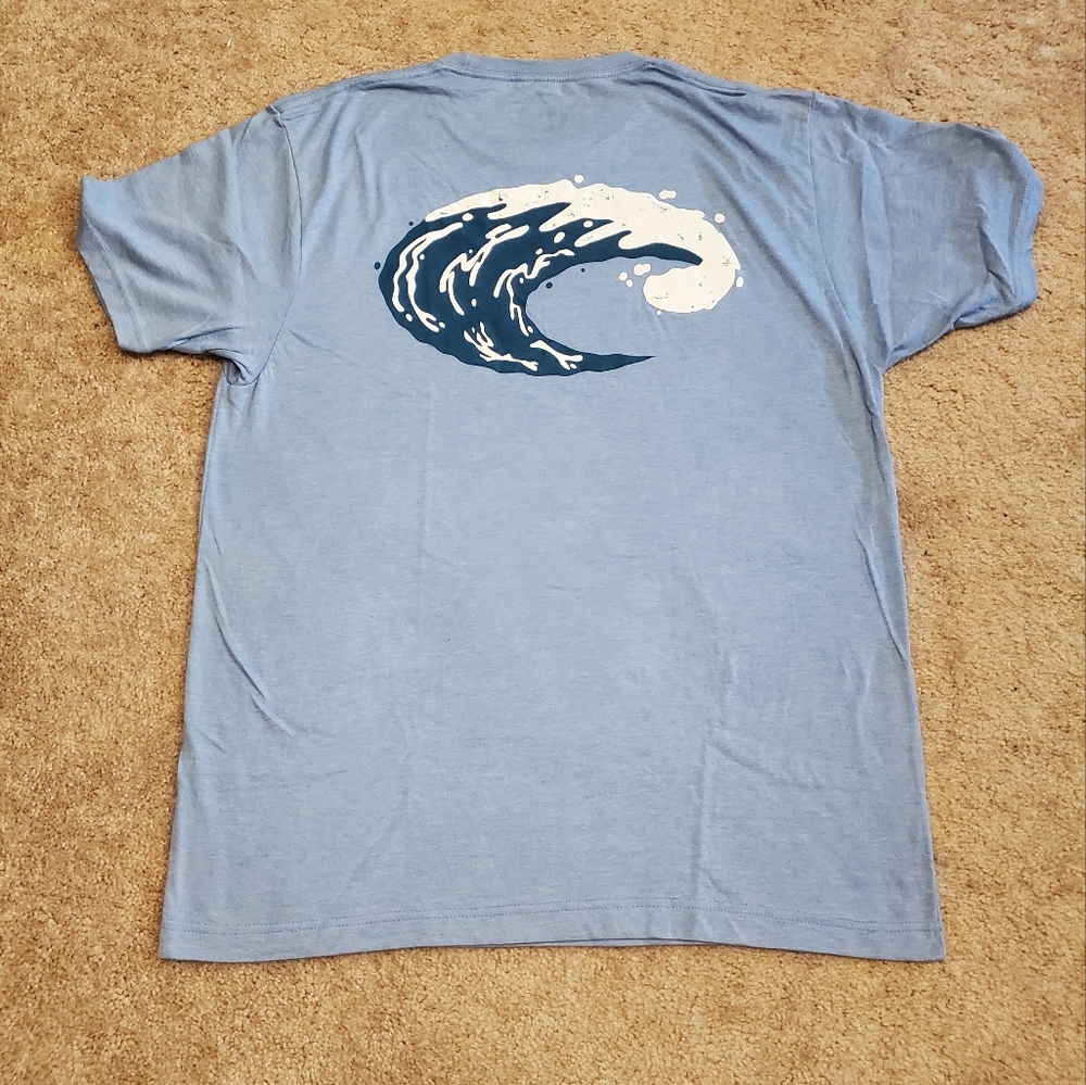 Blue Costa Wave tee